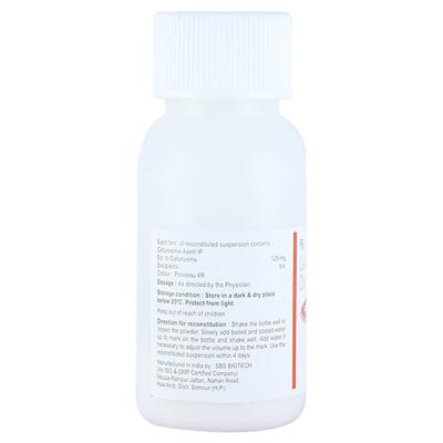 CEFSTAL 125 Dry Syrup 30ml - Bacterial Infections-Cep