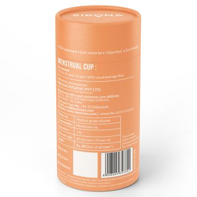 Sirona Reusable Menstrual Cup - Medium (Pack of 2) - Menstrual Cups