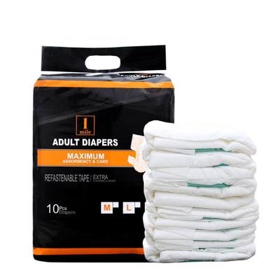 1Mile Adult Diaper (L) 10's - Adult Diapers & Pads