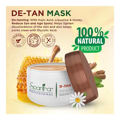Spantra D-Tan Mask - Professional Mask 500 gm - Masks & Peels