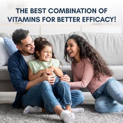 Pure Nutrition Vitamin D3 + K2 Vitamin & Minerals 350 mg Veg Tablet 60's - Multi-Vitamins