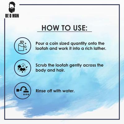 Beoman Daily Care Combo (3 in 1 Shower Gel 200 ml + Hair Wax 50 gm) - Shampoos