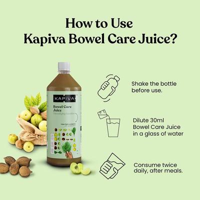 Kapiva Bowel Care Juice 1 litre - Ayurvedic Juices
