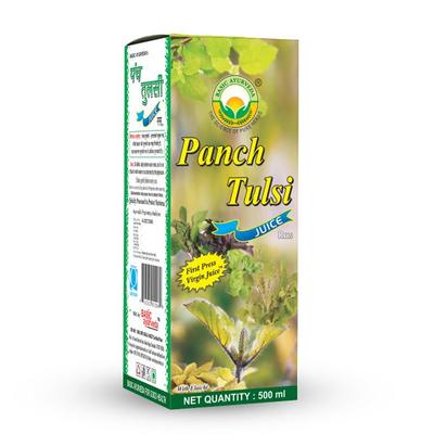Basic Ayurveda Panch Tulsi Juice 500 ml - Ayurvedic Juices