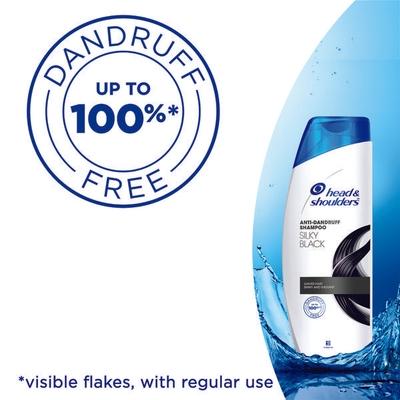 Head & Shoulder Anti Dandruff Shampoo Silky Black 180 ml - Shampoos
