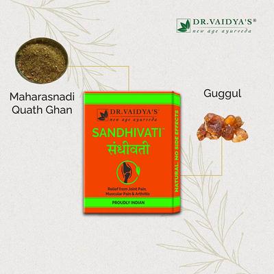 Dr. Vaidya's Sandhivati Pills (Pack of 4 x 24's) - Speciality Medicines