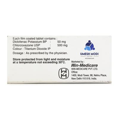 MYOSPAS F Tablet 10's - Muscle Spasm-Mus