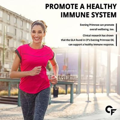 CF Primrova Evening Primrose Oil 1250mg Softgel Capsule 60's - Calcium And Minerals