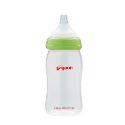 Pigeon Wn Nursing Bottle with Plus Type Nipple - Green 240 ml - Feeding & Nursing