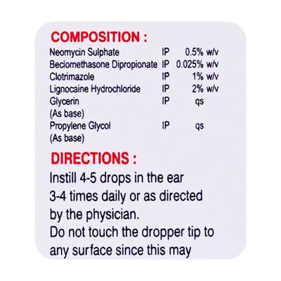 CLOZOTIC Ear Drops 5ml - Ear Conditions-EAC