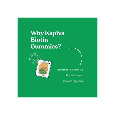 Kapiva Biotin with Aloe Vera Gummies 30's - Health Products
