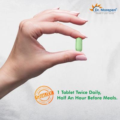 Dr. Morepen Wheat Grass Superfood 60's - Nutritional Bars