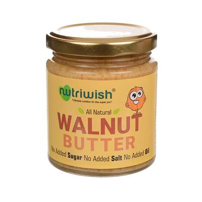 Nutriwish Walnut Butter 200 gm - Nutritional Bars