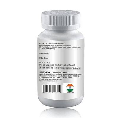 La nature's Cod Liver Oil 300 mg Softgel capsules 60's - Omega Fish Oil Fatty Acids