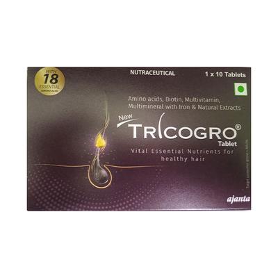 TRICOGRO New Tablet 10's - Supplements-Vam