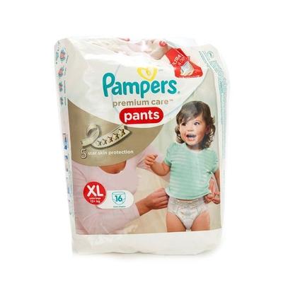 Pampers Premium Care Pants (XL) 16's - Diapers & Wipes