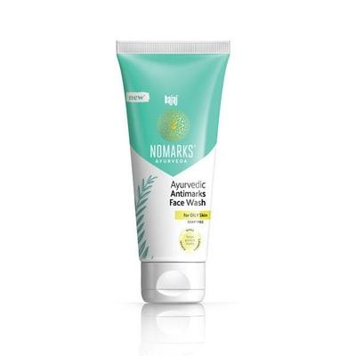 Bajaj Nomarks Ayurvedic Antimarks Face Wash for Oily Skin 50 gm - Face Wash & Cleansers