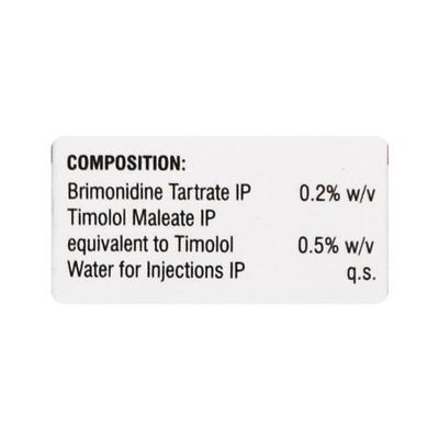 BRIMOEYE T Ophthalmic Solution 5ml - Glaucoma-Ant