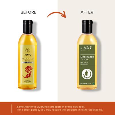 Jiva Ayurveda Medicated Til Oil 120 ml - Speciality Medicines