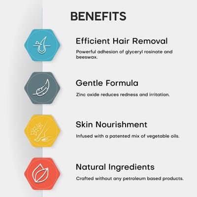 Rica Brazilian Wax Beads - Black 800 gm - Shaving & Hair Removal