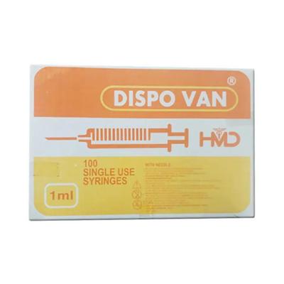 Dispovan Syringe 1 ml - Surgical Instruments