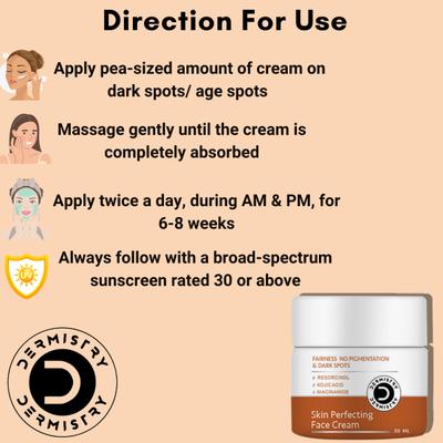 Dermistry No Pigmentation Kojic Acid Skin Perfecting Face Cream 50 ml - Face Creams