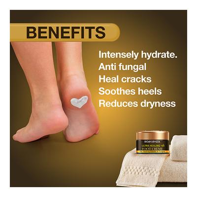 Bioayurveda Ultra Healing Foot Creme 20 gm - Foot Creams & Lotions