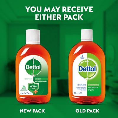 Dettol Antiseptic Liquid 60 ml - Wound/Burns
