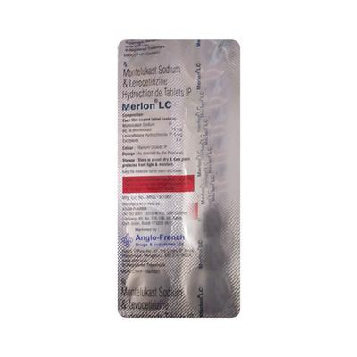 Merlon LC 10/5mg Tablet 10'S - Allergies-Ant