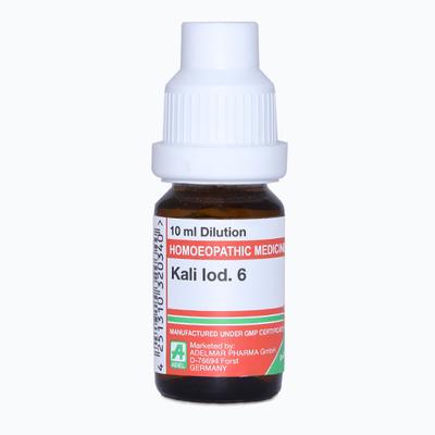 Adel Kali Iod. 6 Liquid 10 ml - Dilutions