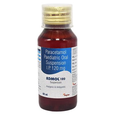 ADMOL 120 Oral Suspension 60ml - Fever-Ana