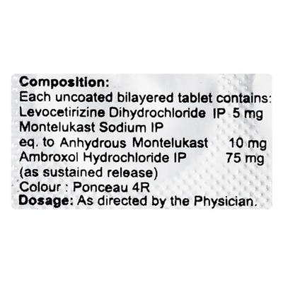 LEVOTAC MAX Tablet 10's - Allergies-Ant