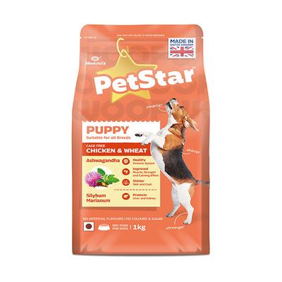 Petstar Puppy Food - Chicken and Wheat 1 kg - Petfood
