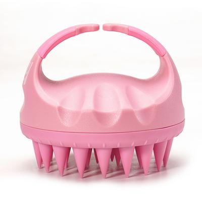 Rey Naturals Hair Scalp Massager Shampoo Pink Brush 1's - Hair Brushes