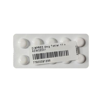 DISPRED 4mg Tablet 10's - Hormonal Therapy-Cor