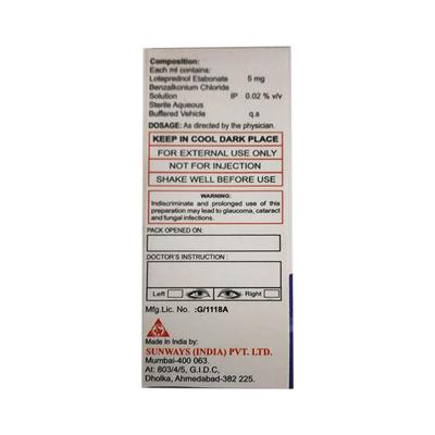 ETAPRED 0.5% Ophthalmic Suspension 5ml - Eye conditions-Eye