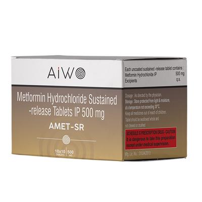 Aiwo Amet-SR 500 mg Tablet 100's - General Health
