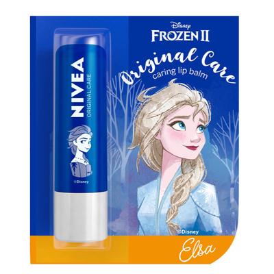 Nivea Disney Princess Original Caring Lip Balm - Elsa 4.8 gm - Lip Balms