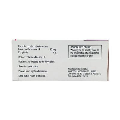 Bpcure 50mg Tablet 10'S - Hypertension-Ang