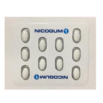 NICOGUM 1 MINT PLUS FLAVOUR Mini Lozenge 10's - Smoking cessation
