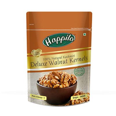 Happilo Natural Kashmiri Deluxe Walnut Kernels Seeds 200 gm - Nutritional Bars
