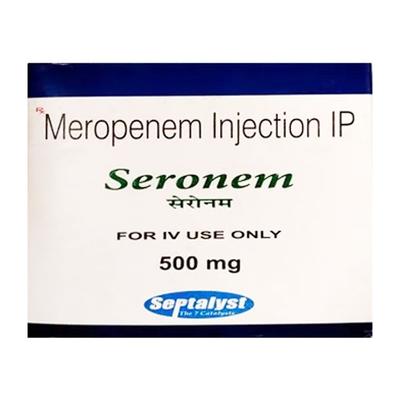 SERONEM 500mg Injection 1's - Bacterial Infections-OBL