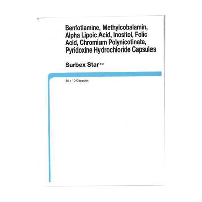 Surbex Star Softgel 10'S - Supplements-Vam