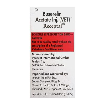 RECEPTAL (VET) Injection 10ml - Veterinary-Pharma