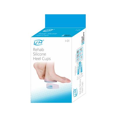 UM Rehab Silicone Heel Cups (I01) (S) - Knee/Ankle/Leg/Foot Supports