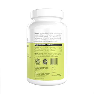 Briyo BreatheEase Softgel 60's - General Health