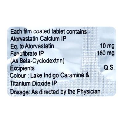 CUTIN F Tablet 10's - High Cholesterol-Dys
