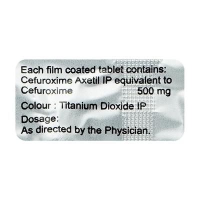 Oratil 500mg Tablet 6'S - Bacterial Infections-Cep