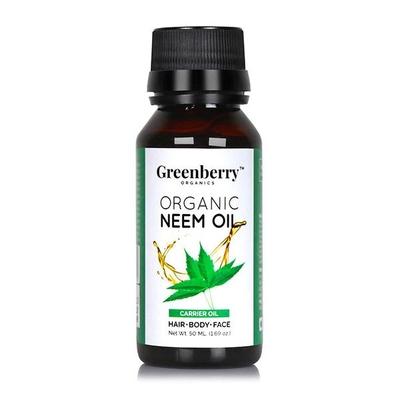 Greenberry Organics Organic Neem Oil 50 ml - Essential Oils