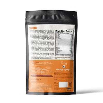 Narbada Ayurveda Natural Flax Seeds (Pack of 4 x 100 gm) - Diabetes Care (Ayush)